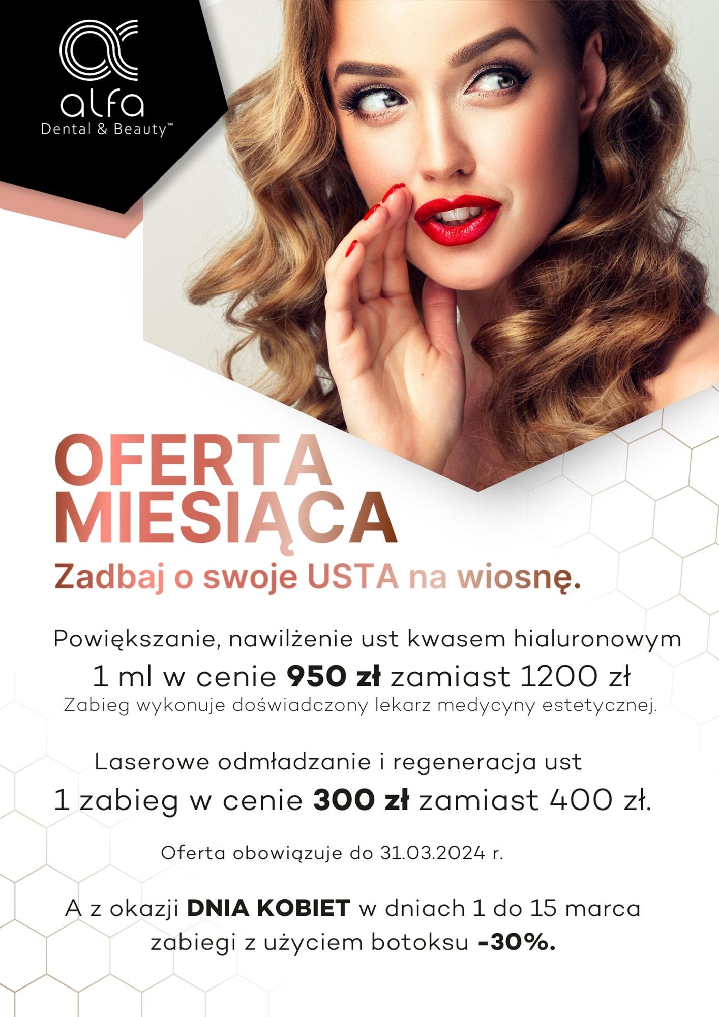 Promocja w Alfa Dental & Beauty